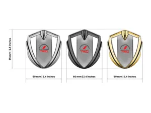 Toyota Custom Metal Emblems High-End Design Drift Look